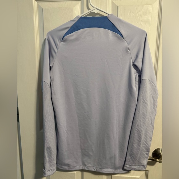 France Women's Nike Strike Crew Drill Top - Purple SIZE SMALL - Picture 8 of 8